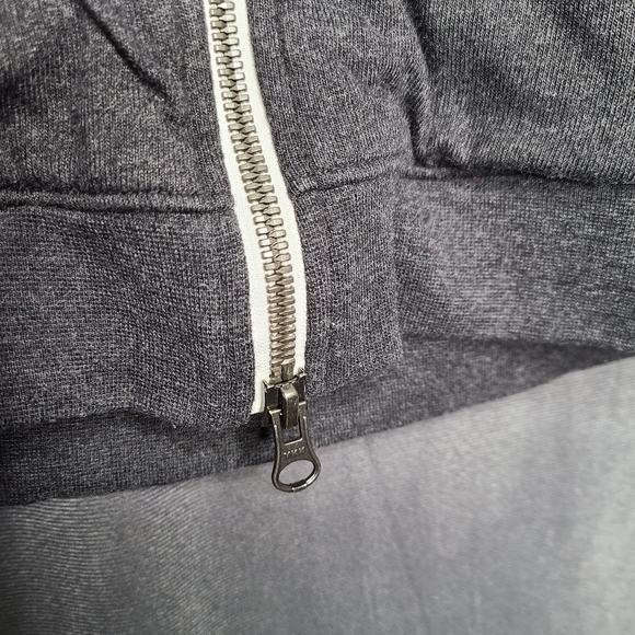 NIKE gray double zip Hoodie - Picture 5 of 6